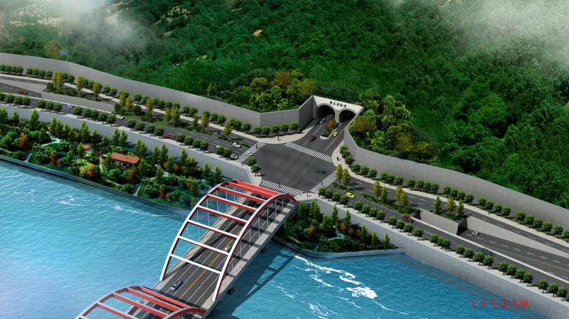 绵阳城市西区至城南新区直通道工程